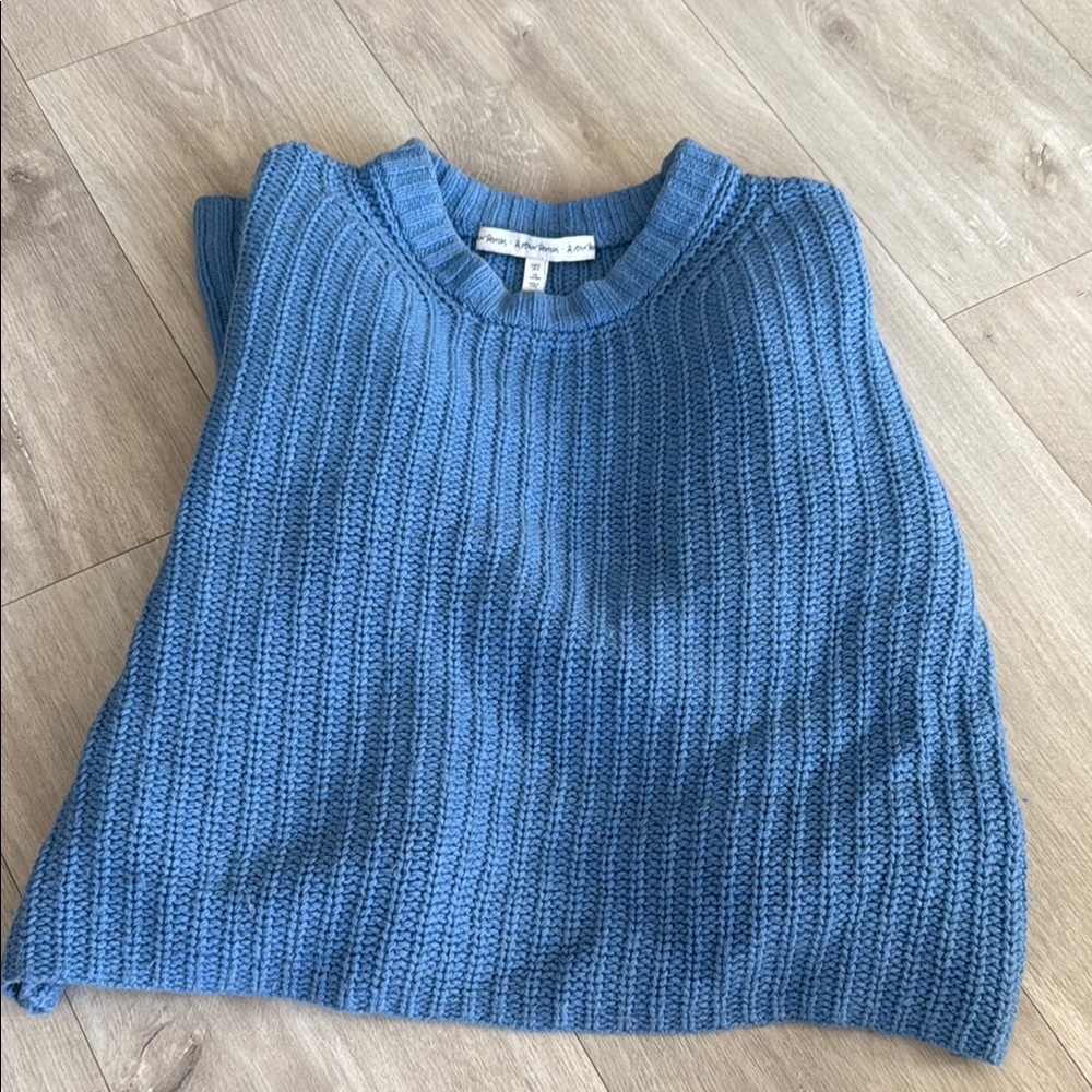 & other stories Blue Knit Sweater